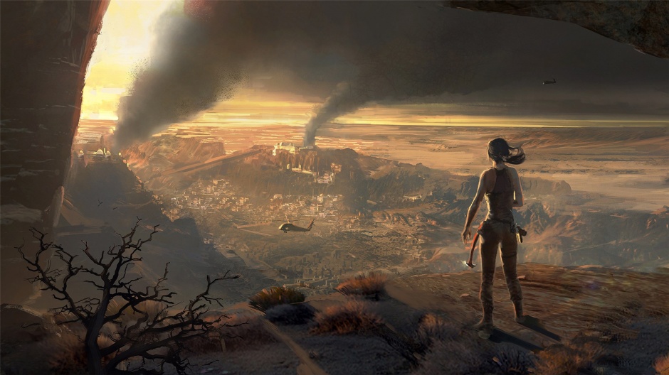 动作冒险游戏古墓丽影超清壁纸