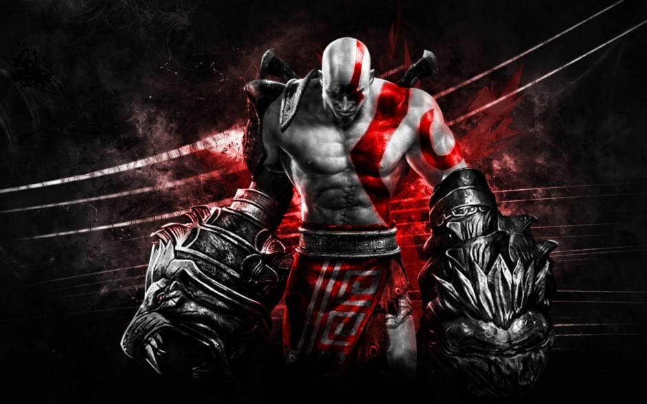 炫酷的奎托斯战神高清壁纸