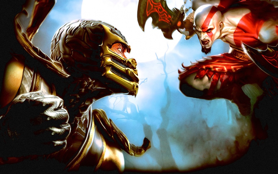 炫酷的奎托斯战神高清壁纸