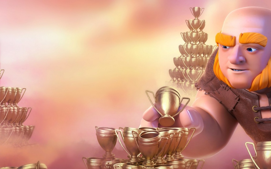 热门手机游戏部落冲突高清壁纸