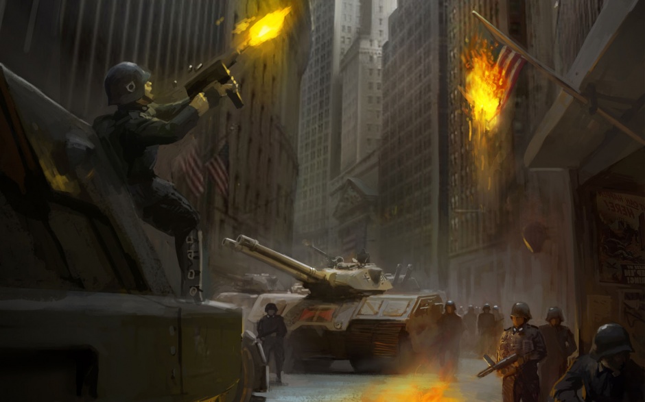 激烈的现代战争游戏壁纸图集