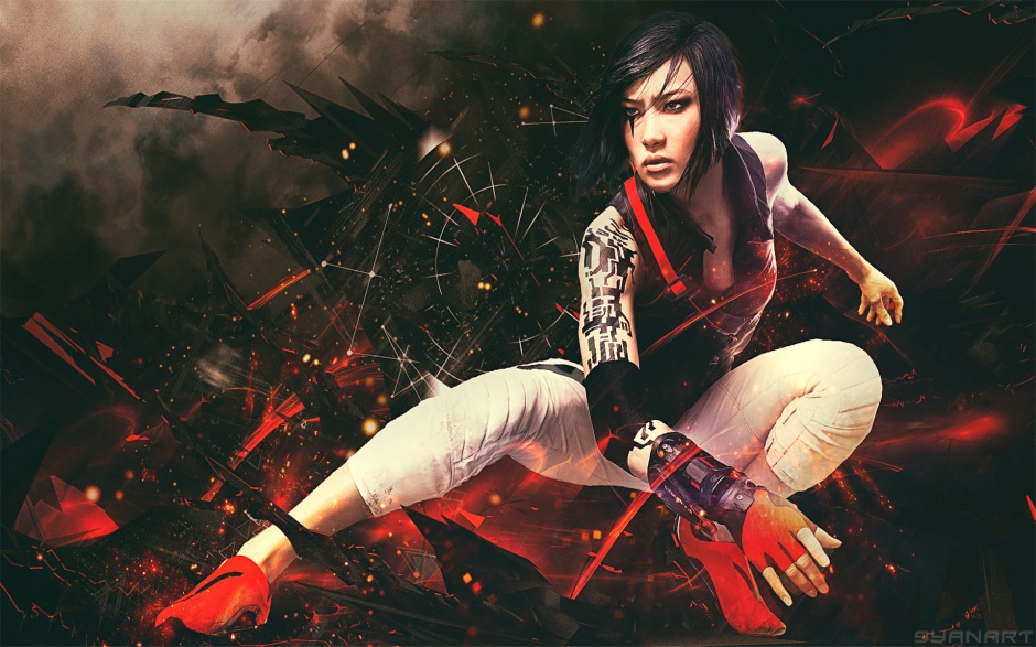 跑酷游戏镜之边缘2高清壁纸