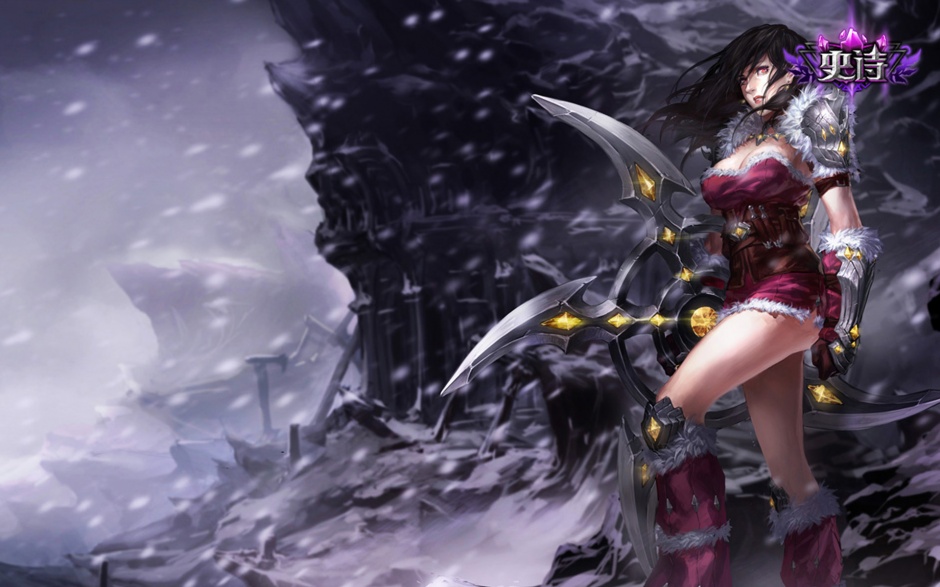 热门游戏英雄联盟希维尔高清壁纸