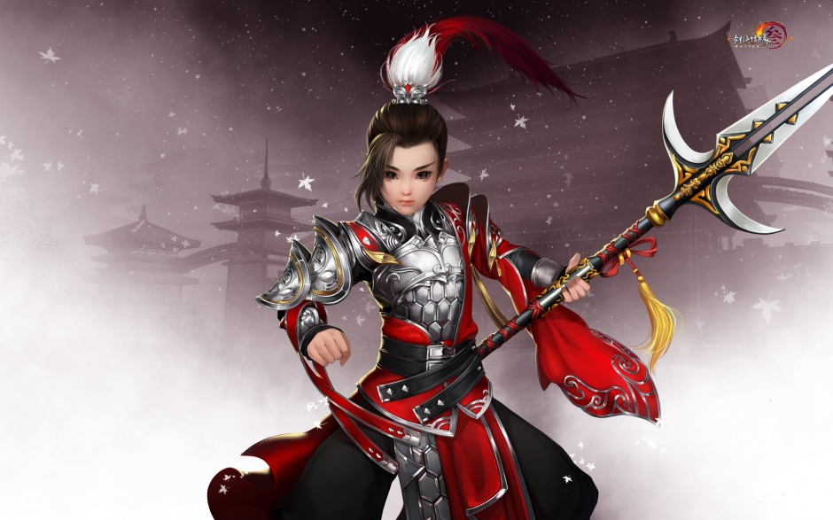 网游《剑侠情缘》男主角高清图片