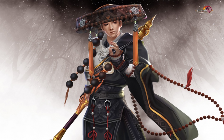 网游《剑侠情缘》男主角高清图片