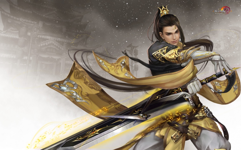 网游《剑侠情缘》男主角高清图片