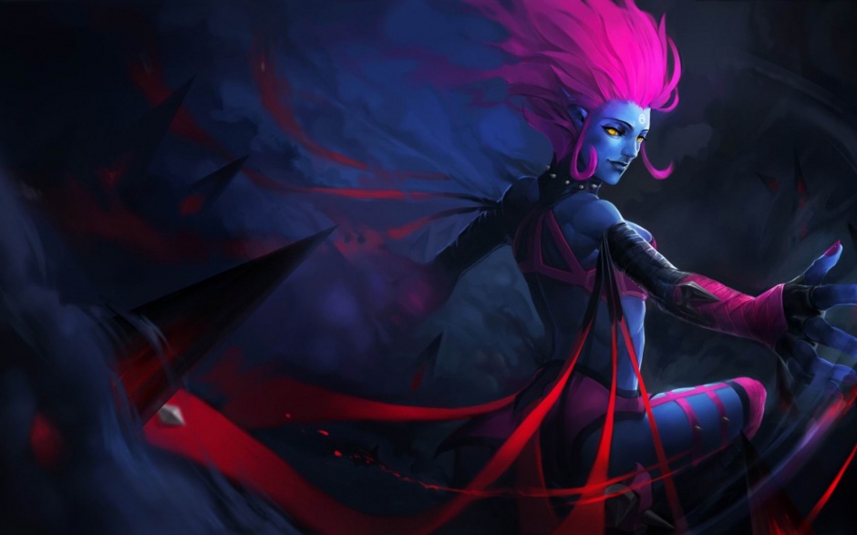 高清网络游戏黑寡妇人物图片