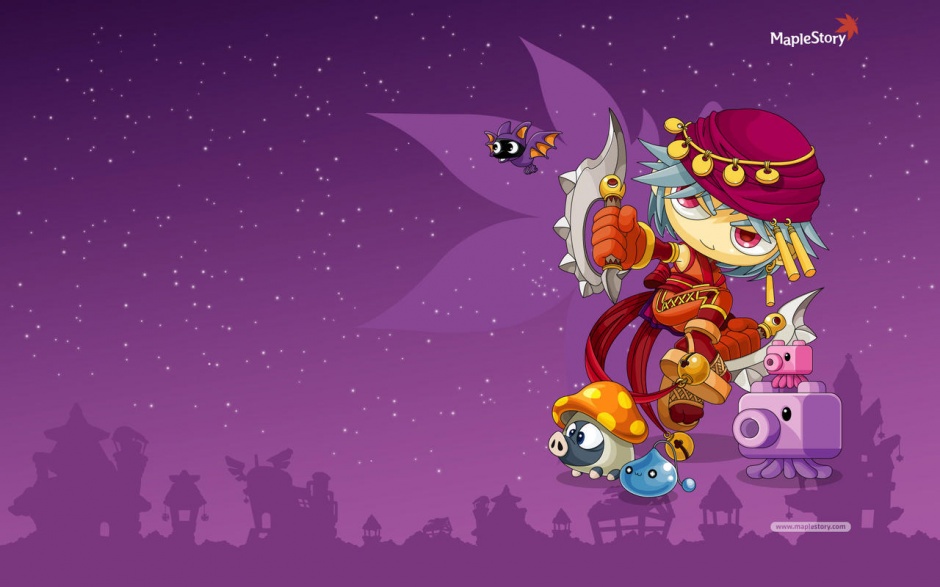 2D横版游戏冒险岛高清桌面壁纸