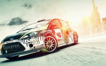 赛车竞速单机游戏尘埃3高清壁纸