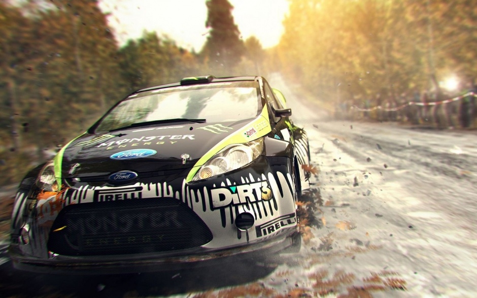 赛车竞速单机游戏尘埃3高清壁纸