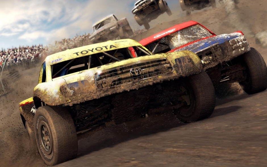 赛车竞速单机游戏尘埃3高清壁纸