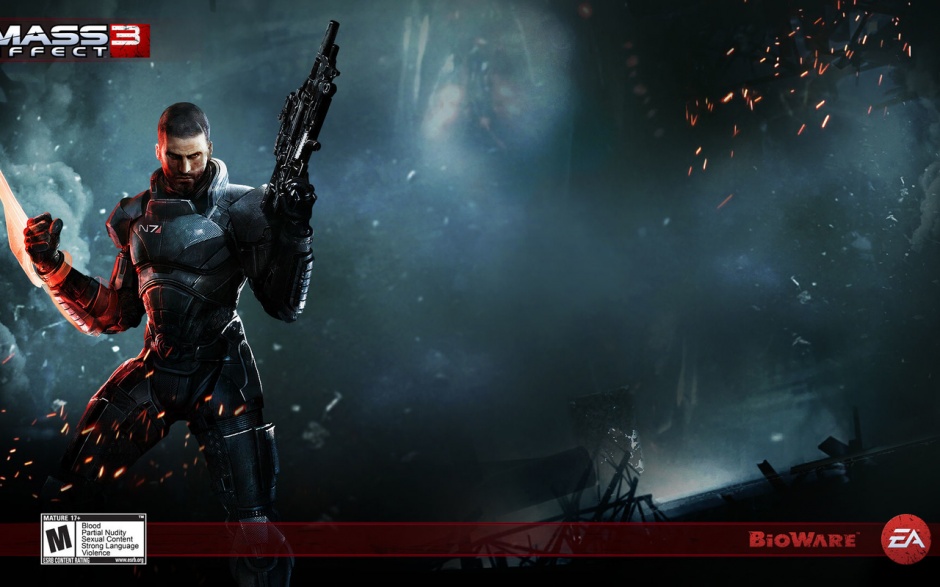 tps游戏质量效应3高清壁纸