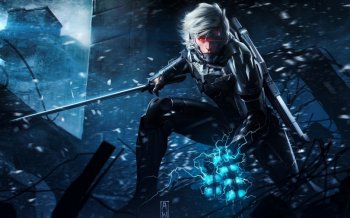 动作类游戏合金装备原画壁纸