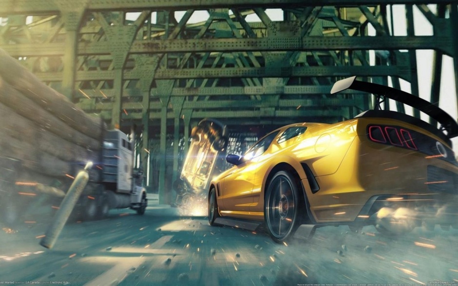 赛车类游戏极品飞车高清电脑壁纸