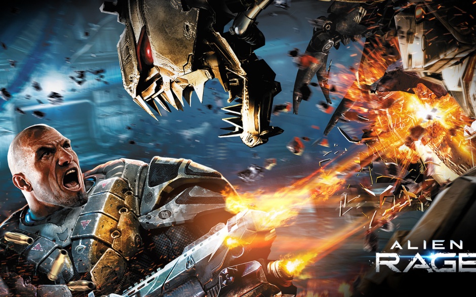 科幻射击游戏异形之怒图片壁纸