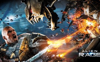 科幻射击游戏异形之怒图片壁纸