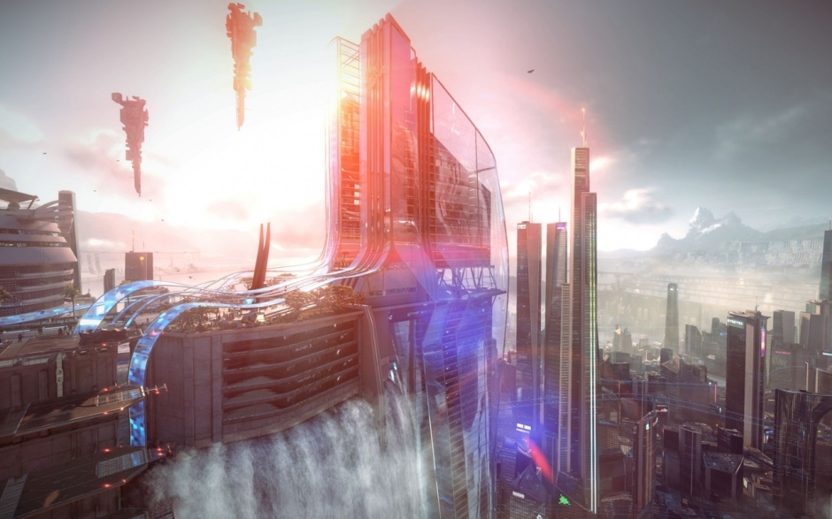 科幻类射击游戏杀戮地带原画壁纸