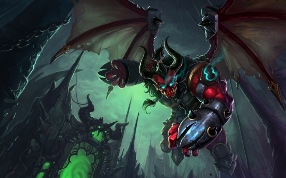 热门游戏英雄联盟原画壁纸