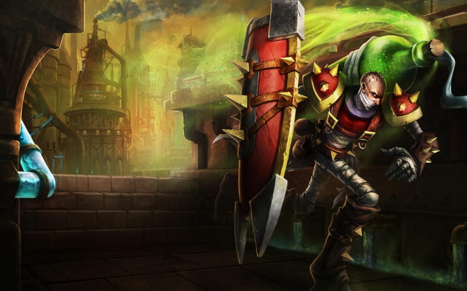 典藏版英雄联盟原画壁纸欣赏