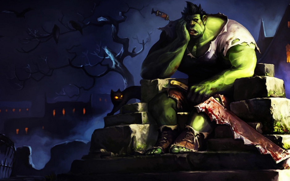 典藏版英雄联盟原画壁纸欣赏