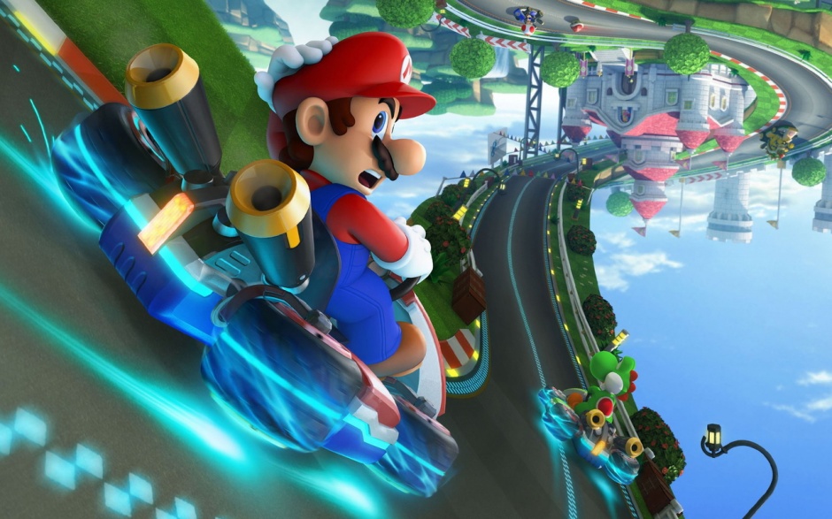 竞速游戏马里奥赛车图片壁纸