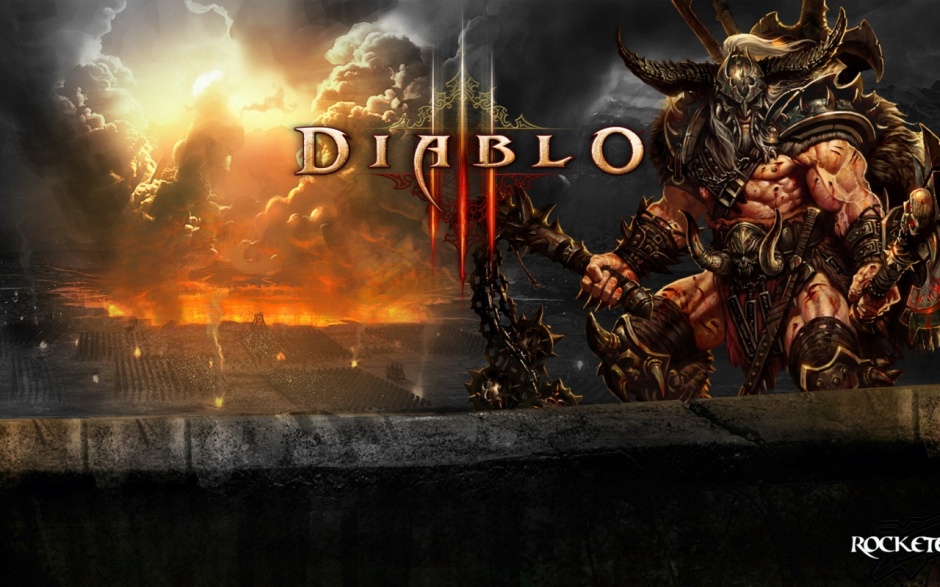 热门游戏暗黑破坏神3高清电脑壁纸