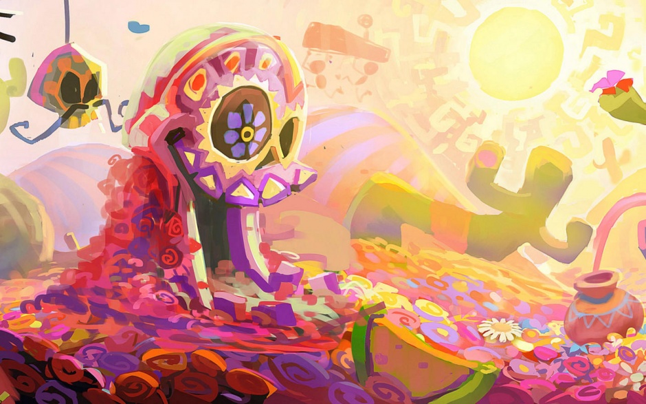 横版闯关游戏雷曼传奇壁纸