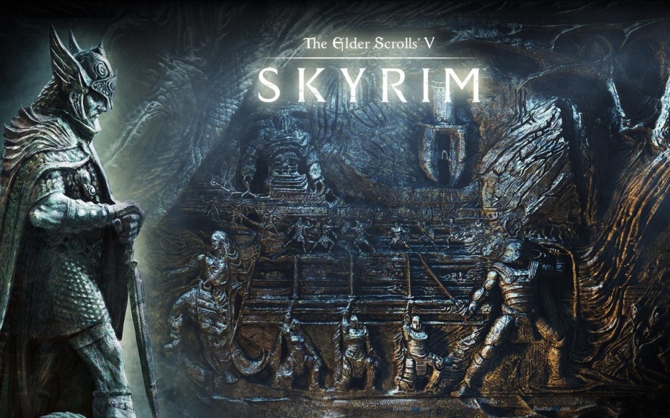 RPG游戏巨作上古卷轴5高清壁纸集锦