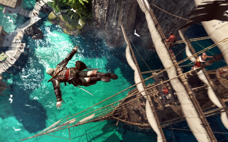 动作游戏刺客信条枭雄高清壁纸