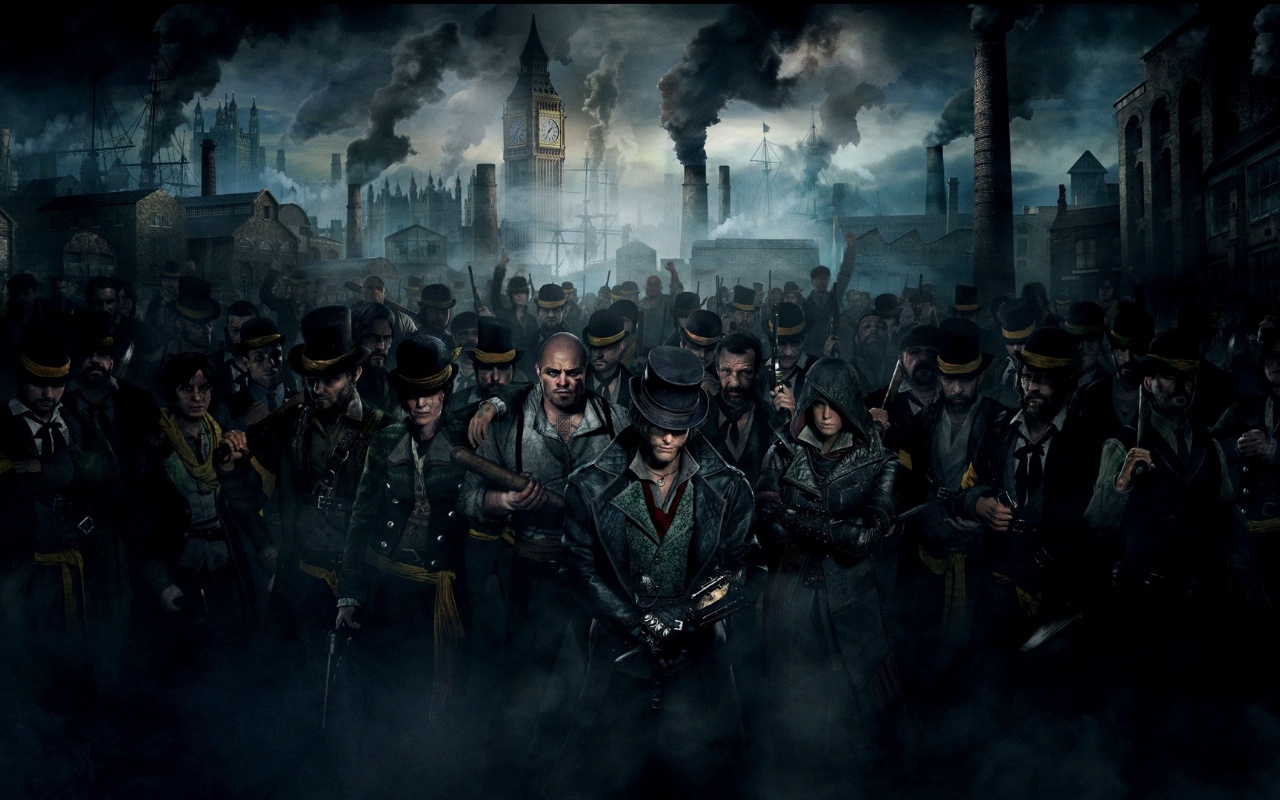 动作游戏刺客信条枭雄高清壁纸