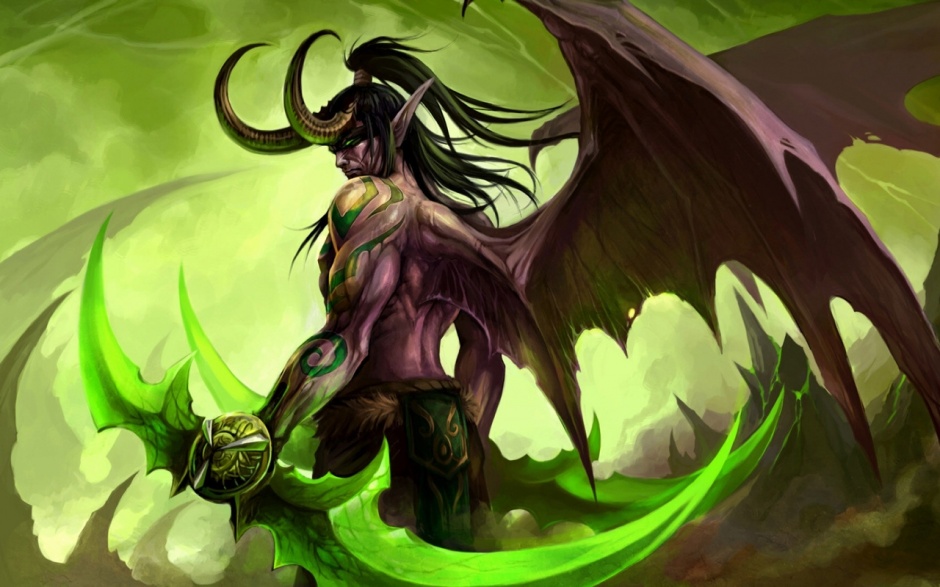 RPG游戏魔兽世界伊利丹图片