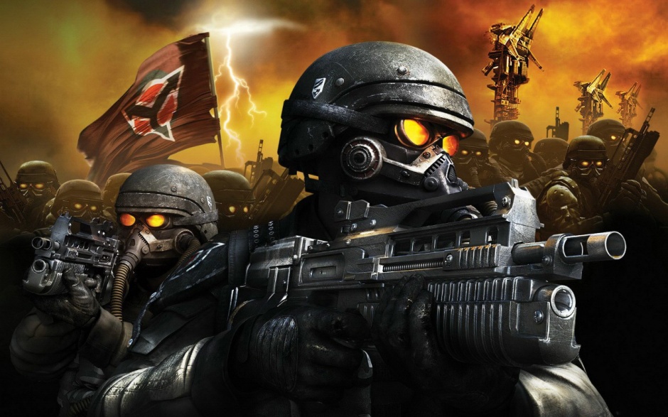 科幻风Fps游戏杀戮地带壁纸