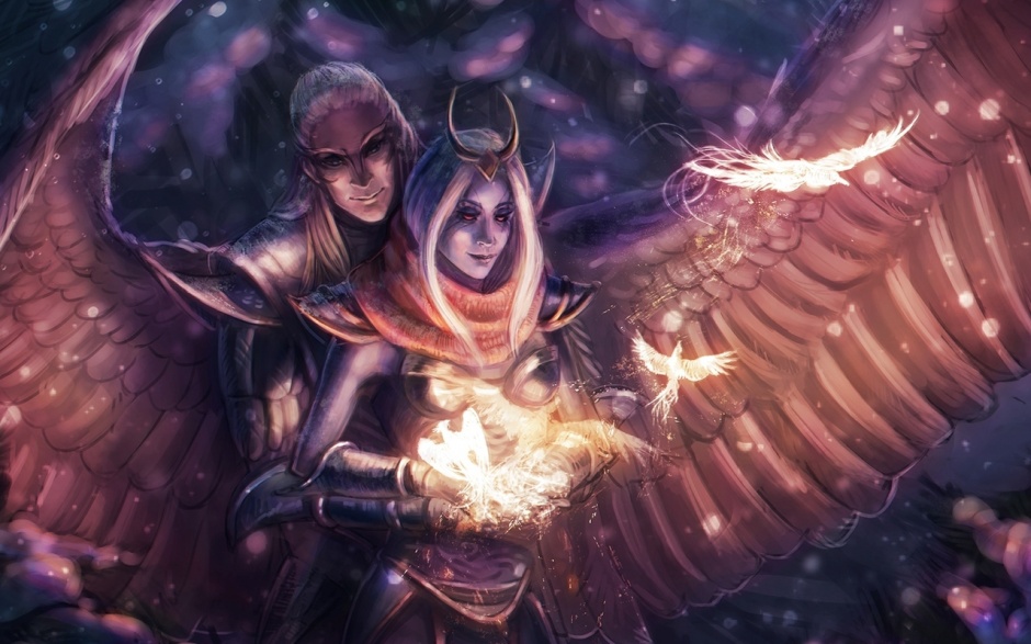 经典的Moba类游戏dota2高清壁纸