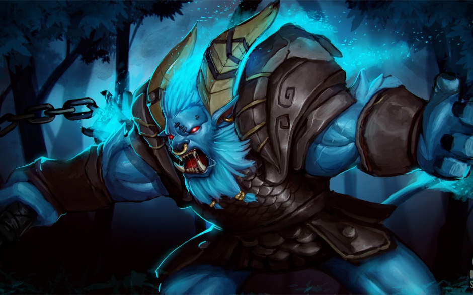 经典的Moba类游戏dota2高清壁纸