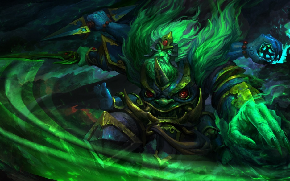 经典的Moba类游戏dota2高清壁纸