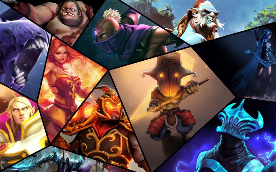 经典moba类游戏dota2高清壁纸