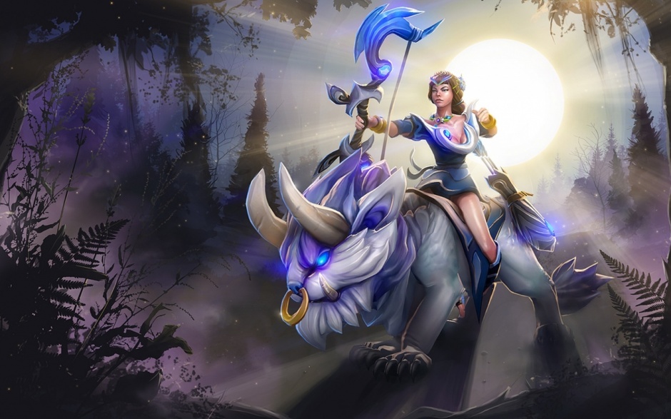 经典moba类游戏dota2高清壁纸