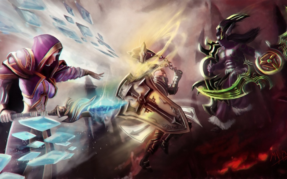 暴雪经典游戏大乱斗壁纸