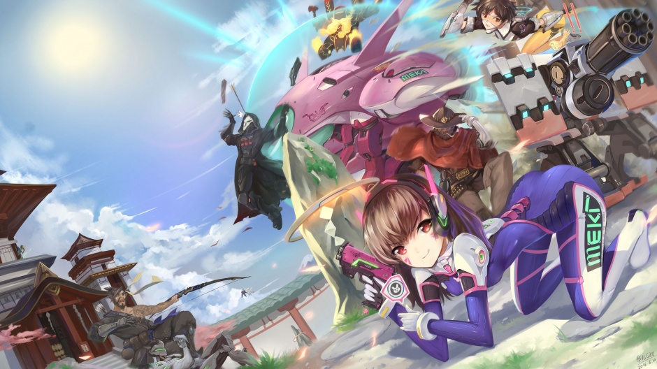 暴雪巨作守望先锋游戏壁纸