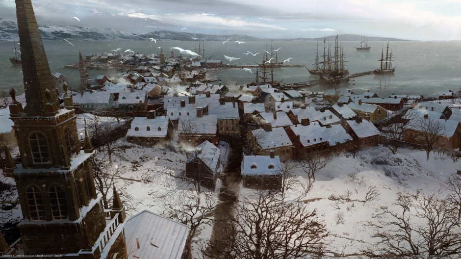 动作游戏刺客信条3高清壁纸