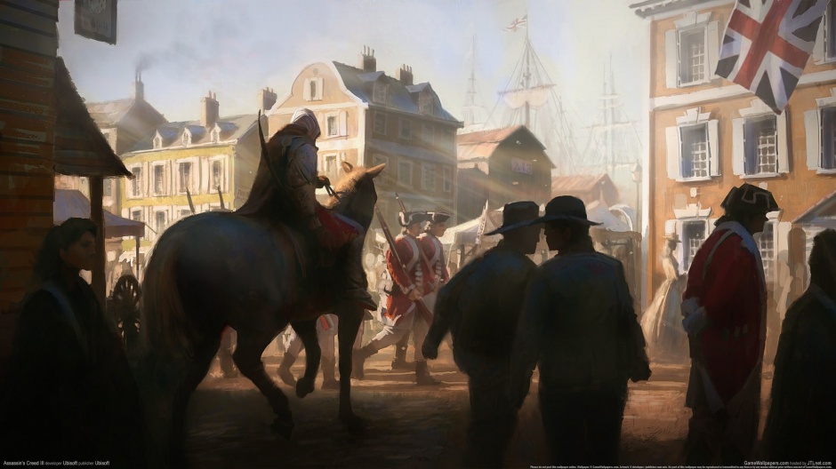 动作游戏刺客信条3高清壁纸