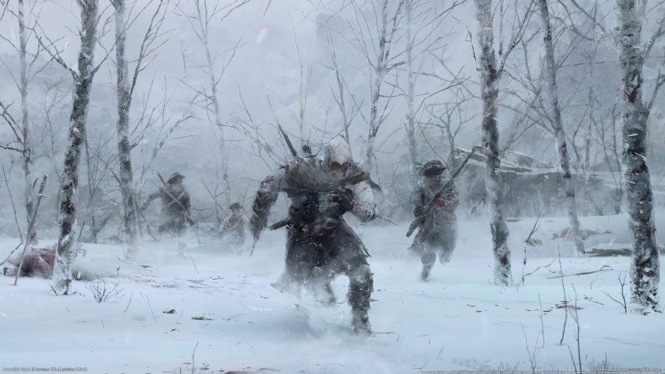 动作游戏刺客信条3高清壁纸