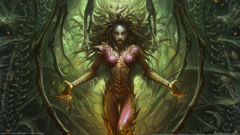 策略游戏星际争霸2高清壁纸