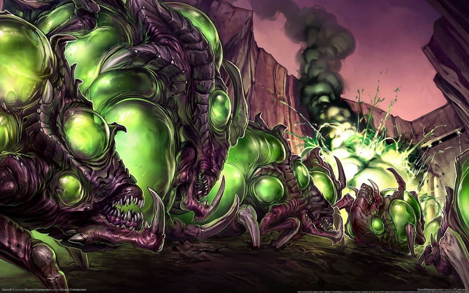 策略游戏星际争霸2高清壁纸