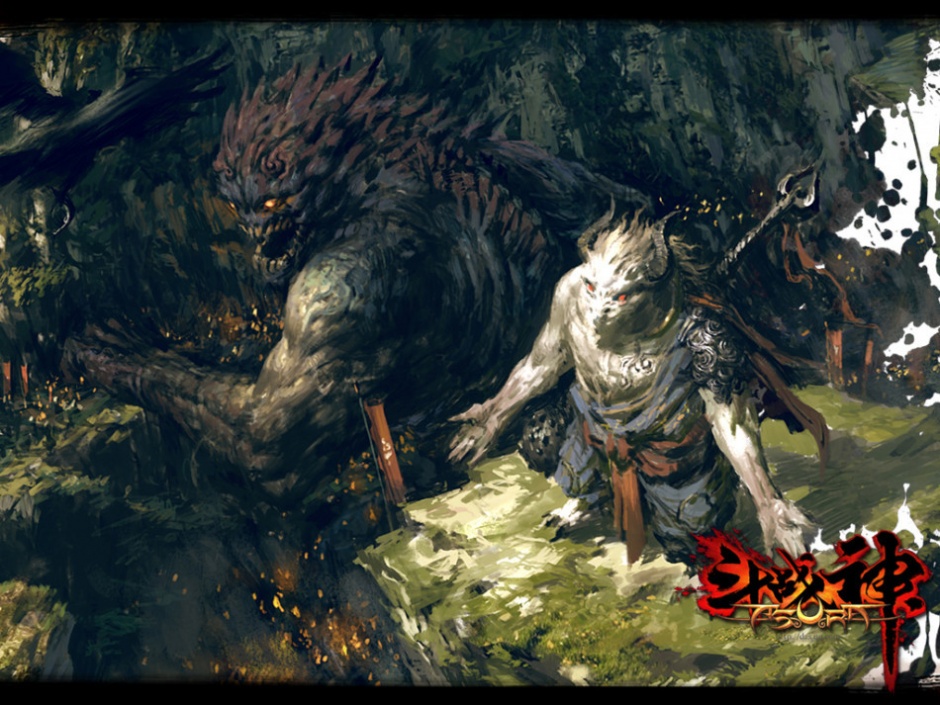 MMORPG游戏斗战神高清原画壁纸