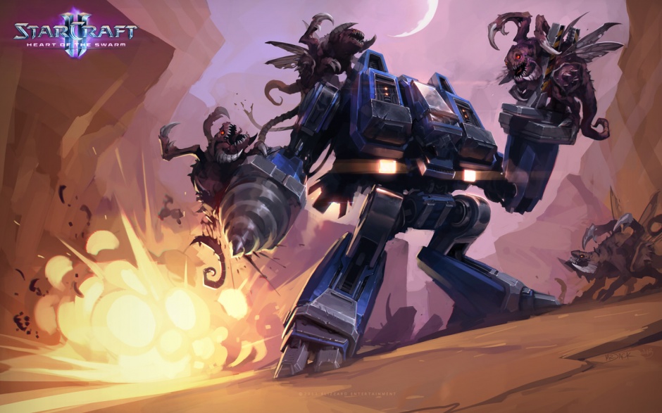策略游戏星际争霸2高清壁纸
