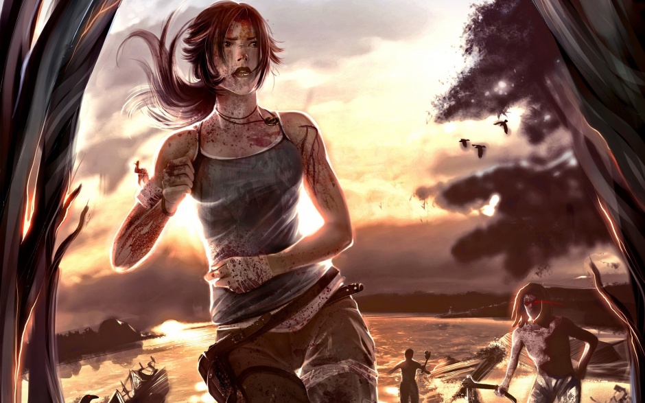 冒险游戏古墓丽影9高清壁纸