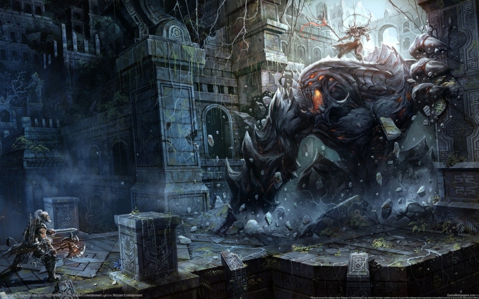 角色扮演游戏暗黑破坏神壁纸