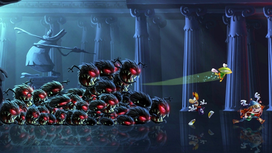 休闲横板过关游戏雷曼壁纸赏析