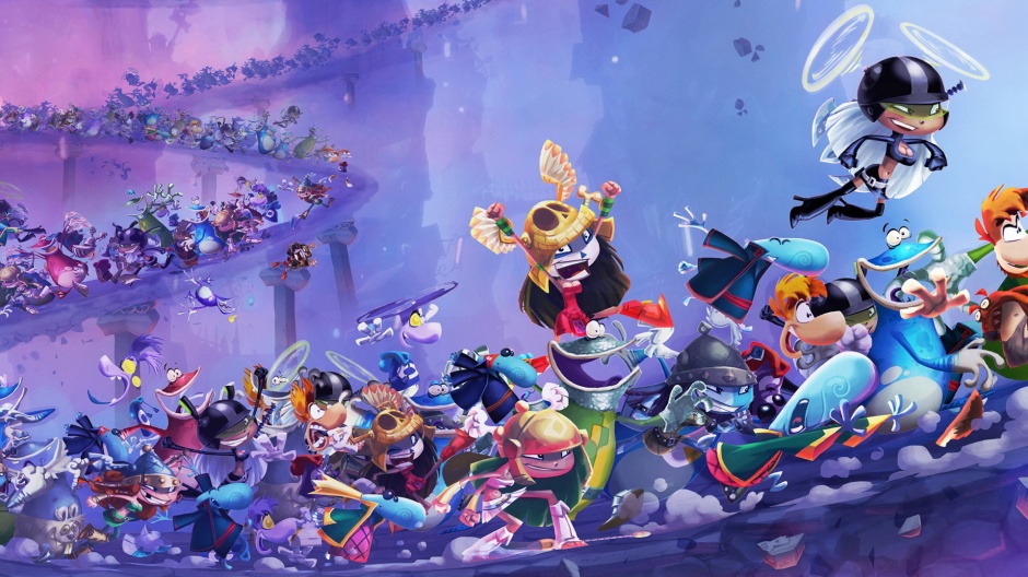 休闲横板过关游戏雷曼壁纸赏析